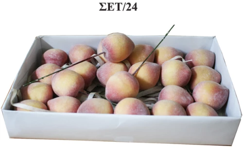 Ροδακινάκια Τεχνητά Σετ/24 2x5Εκ