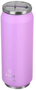 Θερμός 500ml "Save the Aegean" Μωβ Ματ Μεταλλικό 6.8x6.8x19.8εκ