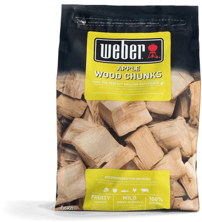 Ξύλα Καπνίσματος Μήλο Apple - Weber