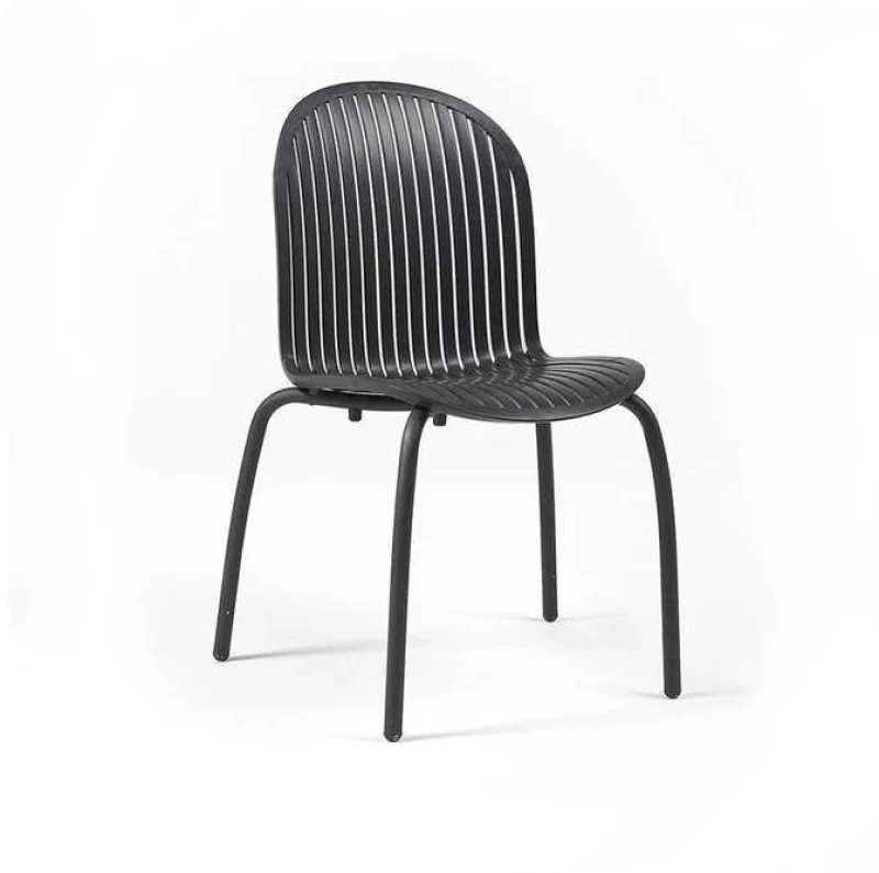 Καρέκλα Κήπου Ninfea Chair 57x59x89cm Ανθρακί - Nardi