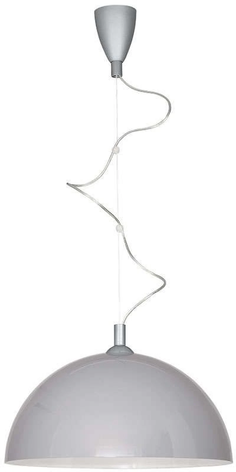 Φωτιστικό Οροφής Hemisphere L 5073 Grey-White Nowodvorski Μέταλλο