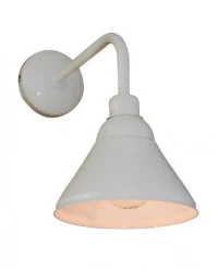 Φωτιστικό Τοίχου - Απλίκα HL-107S-1W 77-2872 Venka White  Homelighting Μέταλλο
