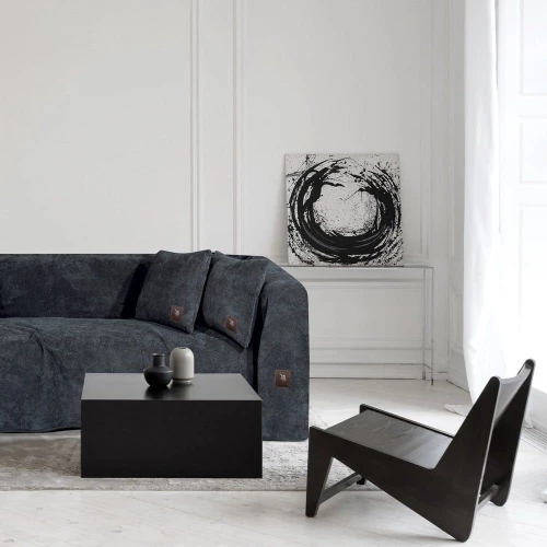 Ριχτάρι 2760 Dark Grey Greenwich Polo Club Τριθέσιο 180x300cm Chenille