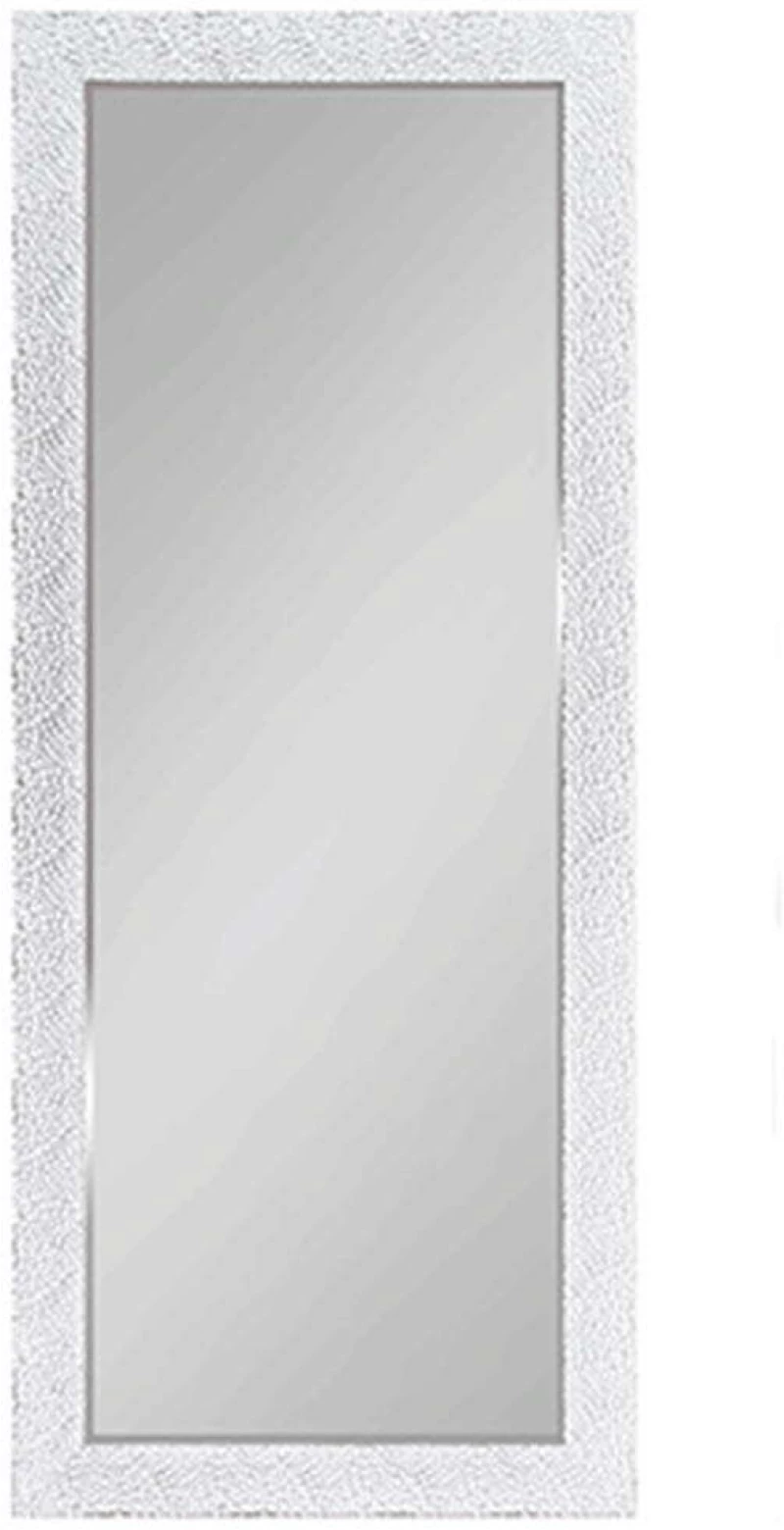 Καθρέπτης Τοίχου Amy 1220297 70x170cm White-Silver  Mirrors & More Πλαστικό