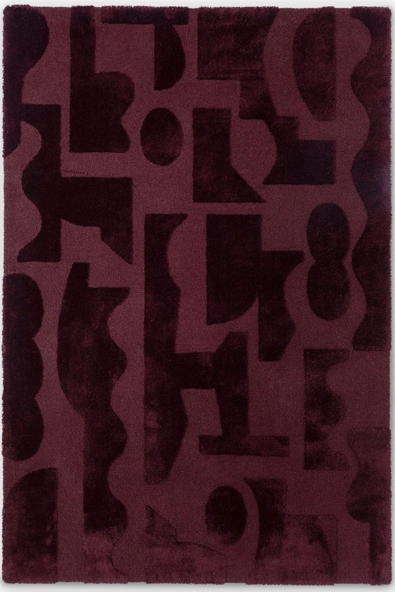 Χαλί Twinset Mural 121100 Burgundy Brink & Campman 140X200cm