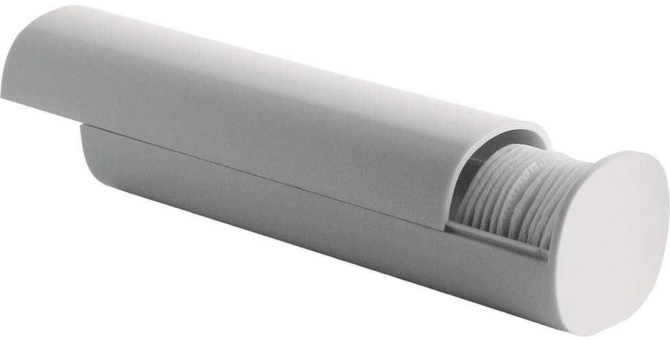 Θήκη Για Βαμβάκι Birillo PL06 W 7x7x24cm White Alessi Acrylic