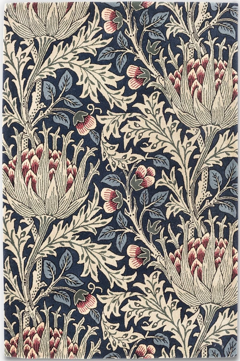 Χαλί Artichoke Mineral 127108 Blue-Beige Morris 170X240cm