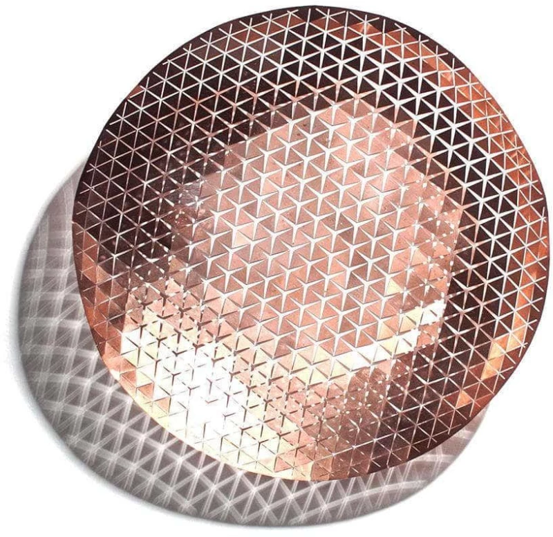 Διακοσμητικό Μπωλ Push PMX-C Φ24cm Copper Fundamental Μέταλλο