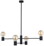 Φωτιστικό Οροφής Radius 7931 4xE27 max 60W Black Nowodvorski Μέταλλο