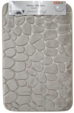 Πατάκι Μπάνιου Memory Foam 807864 80x50cm Beige Ankor 50 X 80 SBR