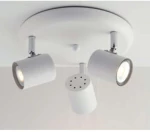 Φωτιστικό Οροφής - Σποτ Zero SPOT-ZERO-PL3 BCO Ρυθμιζόμενο 3xGU10 23,5x12cm White Intec Μέταλλο