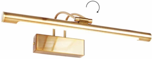 Φωτιστικό Τοίxου - Απλίκα Aria PN17LEDW40BR 8W Led 40x12x19cm Brass Aca Ατσάλι