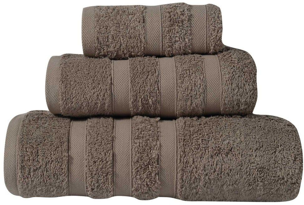 Πετσέτα Prestige 1162 Dark Beige-Rope Das Home Χεριών 30x50cm 100% Βαμβάκι
