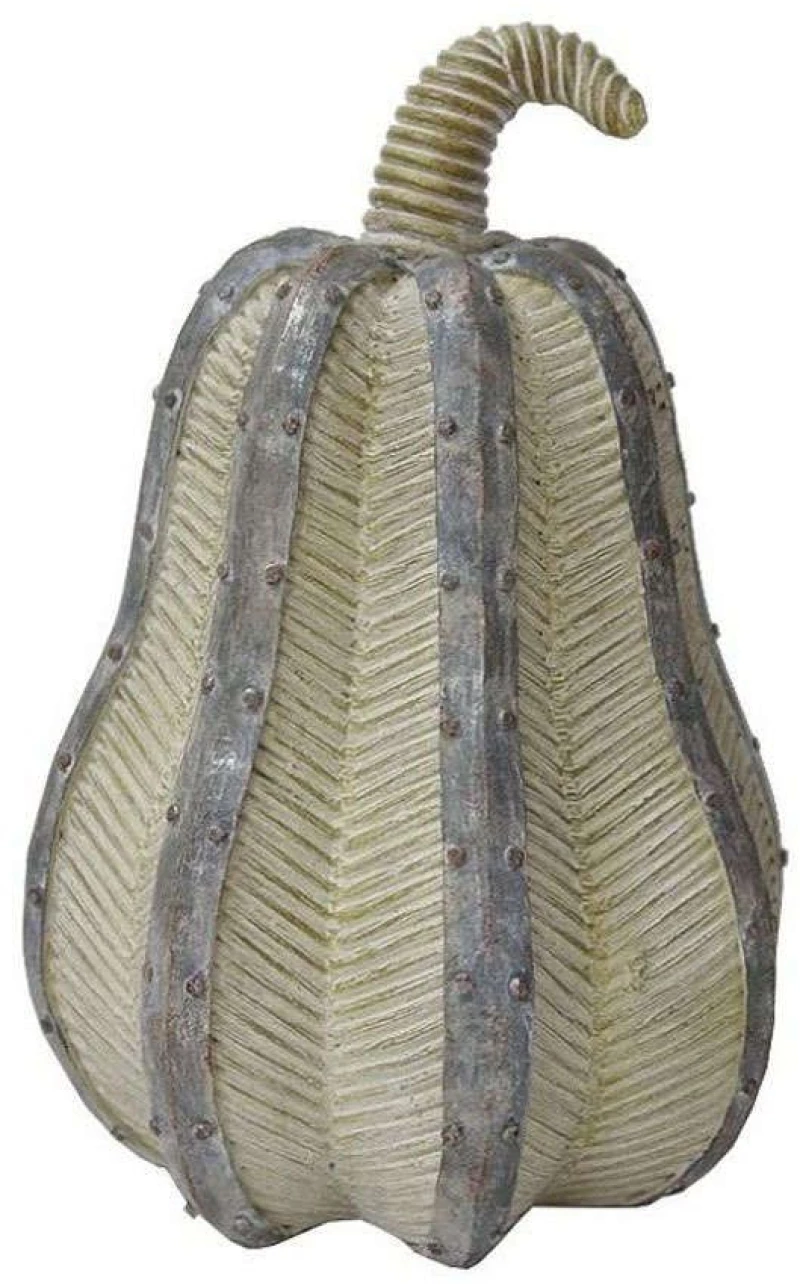 Διακοσμητική Κολοκύθα VRE222 16x16x23cm Grey Espiel Πολυρεσίνη