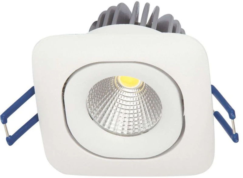 Σποτ Χωνευτό VK/04125/W/W 8,2x8,2cm Led 710Lm 10W 3000K White VKLed Στρόγγυλο