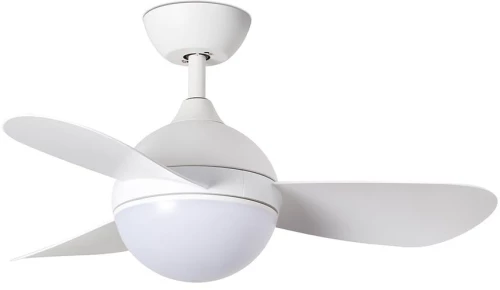 Ανεμιστήρας Οροφής Hvar 34300WP Smart Fan Με Φως Led 3000 - 4500 - 6500K Και Τηλεχειριστήριο D97cm White Faro Barcelona