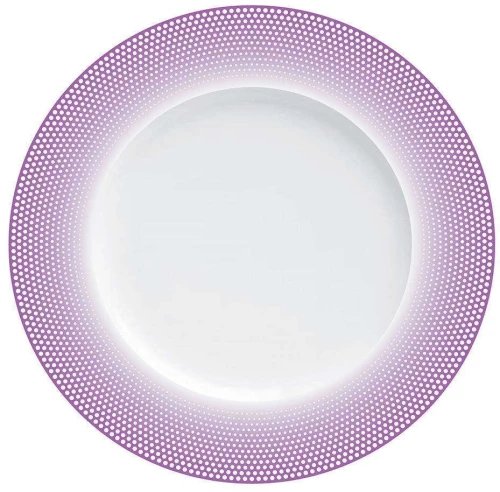 Πιάτο Ρηχό Bonito 24.453.01 Φ27cm Purple Cryspo Trio Πορσελάνη