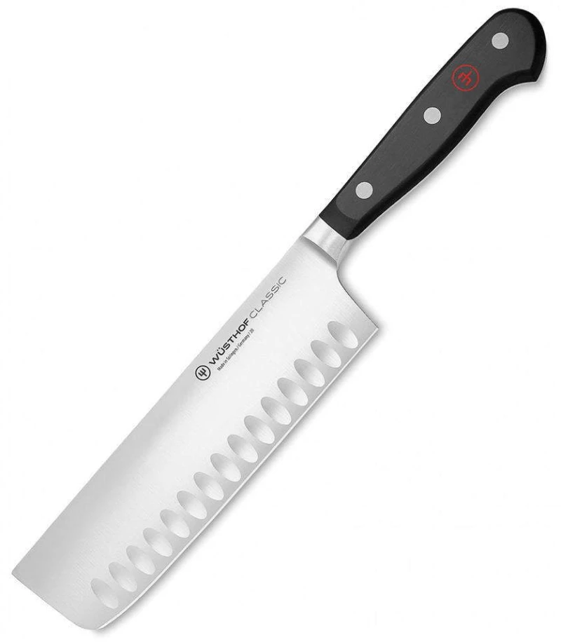 Μαχαίρι Nakiri Classic 1040132617 17cm Black Wusthof Ανοξείδωτο Ατσάλι