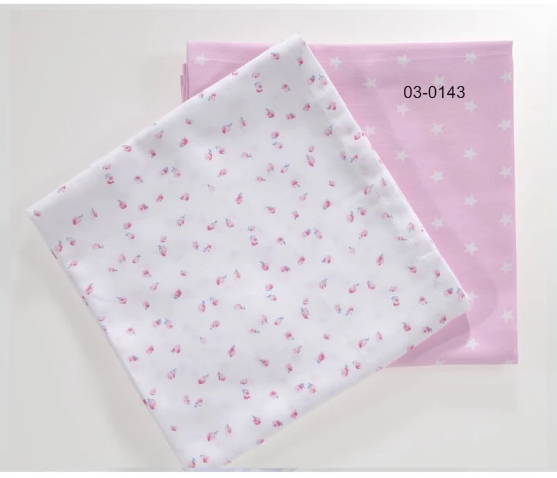Πάνα Αγκαλιάς 507 Pink Down Town 80x80cm 100% Βαμβακοσατέν