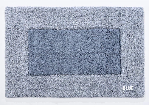 Πατάκι Μπάνιου Border Blue Down Town 70 x 160cm 100% Βαμβάκι