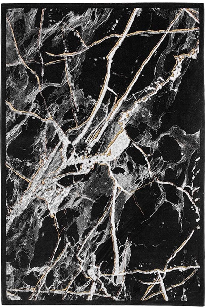 Χαλί Gabrielle 1022X/Q13 Black-White Carpet Couture 195X280cm
