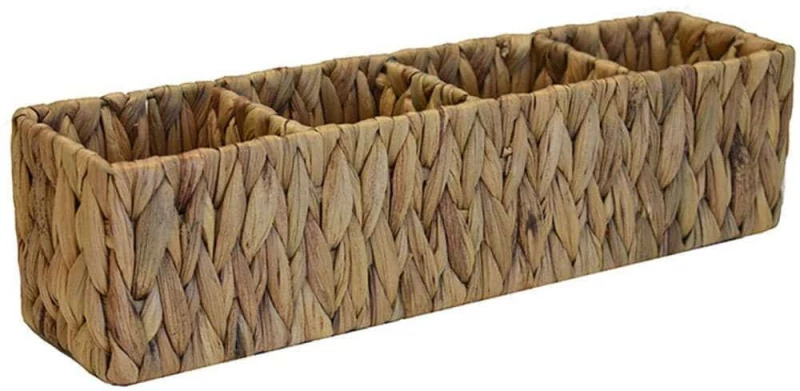Καλάθι Με Χωρίσματα 00.06.68512 40x10x10cm Natural Υδρουάκινθος