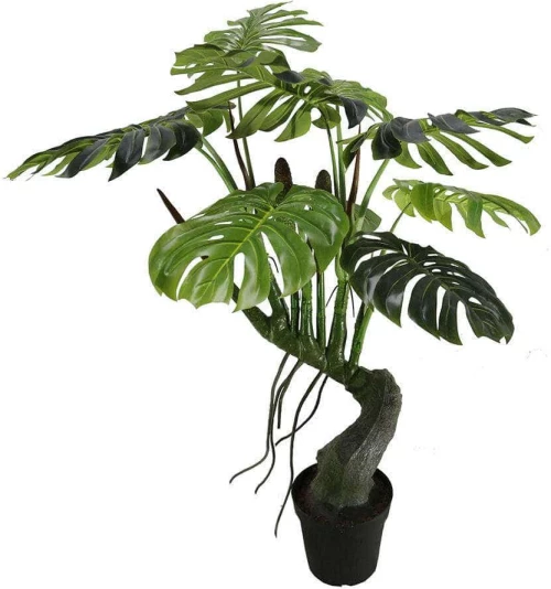 Τεχνητό Δέντρο Monstera Deliciosa 8760-6 75x70x140cm Green Supergreens Πολυαιθυλένιο