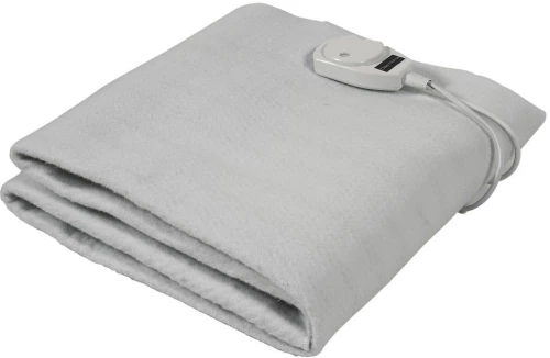 Ηλεκτρική Κουβέρτα Classic 0487 Grey Das Home Διπλό 140x155cm Πολυέστερ