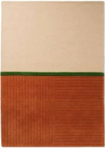 Χαλί Décor Rhythm Tangerine 098003 Orange-Beige Brink & Campman 140X200cm
