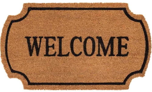 Πατάκι Εισόδου Ruco Shape Welcome 300 40x70cm Natural-Black Sdim 40X70