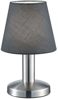 Φωτιστικό Επιτραπέζιο Mats II 599700142 14x24cm 1xE14 40W Nickel-Grey Trio Lighting