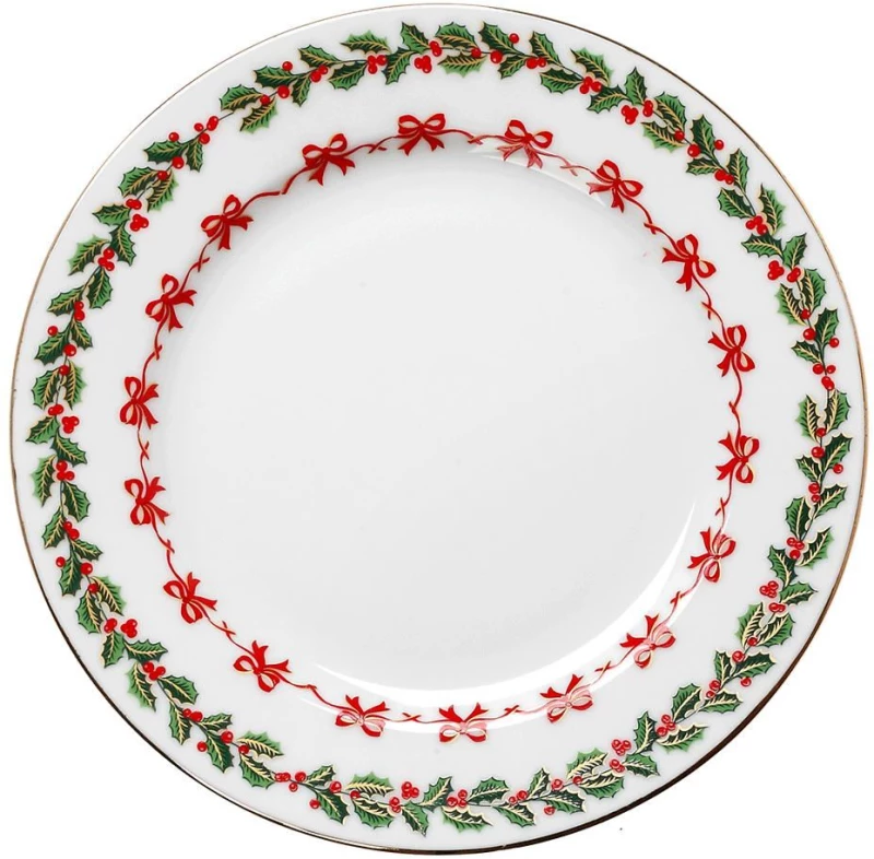 Πιάτο Γλυκού Noel 06.243.04 Φ17cm Multi Cryspo Trio