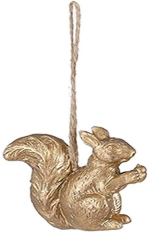 Στολίδι Σκίουρος 02.1122216 5,5cm Gold