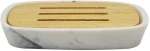 Σαπουνοθήκη 819454 11,3x7,3x2cm Natural-White Ankor Πολυέστερ