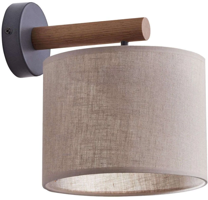 Φωτιστικό Τοίχου - Απλίκα Deva Nature 6106 1xΕ27 15W 25,5x26,5cm Beige TK Lighting