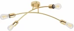 Φωτιστικό Οροφής Helix 4688 4xΕ27 15W 62x20cm Gold TK Lighting