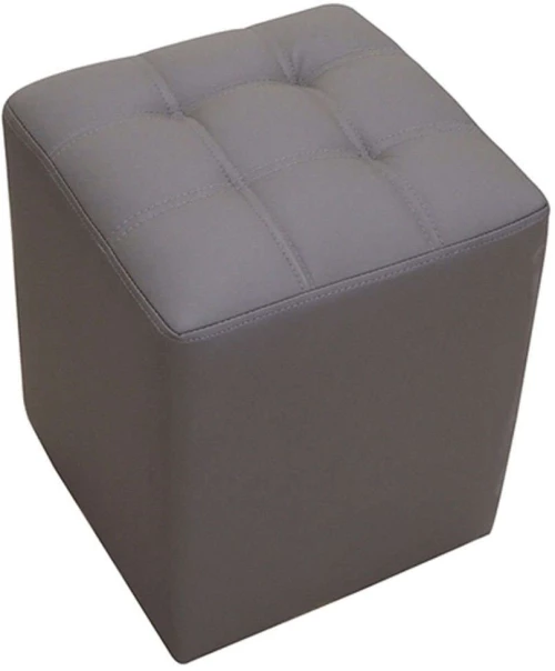 Σκαμπό Cube 40.0122 35x35x42cm Grey