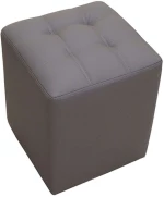 Σκαμπό Cube 40.0122 35x35x42cm Grey