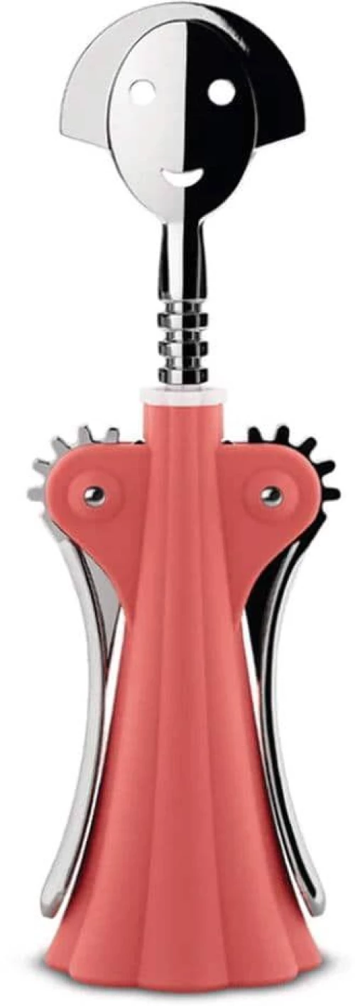 Ανοιχτήρι - Τιρμπουσόν Anna G. AM01 P 7x24,5cm Pink Alessi Μέταλλο,Πλαστικό