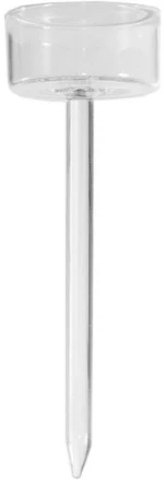 Κηροπήγιο Γυάλινο 3600-3 8x8x23cm Clear Supergreens Γυαλί