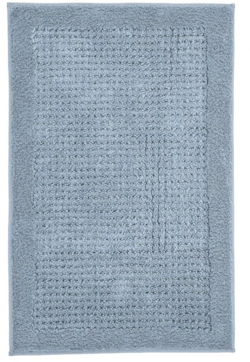 Πατάκι Μπάνιου Net Steelblue Kleine Wolke 60X60 100% Βαμβάκι