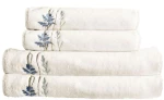 Πετσέτες Savannah (Σετ 2τμχ) Silk Kleine Wolke Σετ Πετσέτες 100% Βαμβάκι