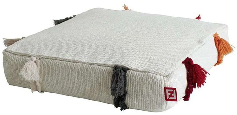 Μαξιλάρι Καρέκλας 373-123-767 40x40x7cm Multi-Beige 40Χ40 Ύφασμα