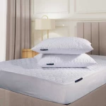 Επίστρωμα 2340 Καπιτονέ White Das Home Μονό 100x235cm 100% Βαμβάκι