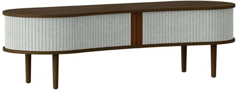 Έπιπλο Τηλεόρασης Audacious Horizons S 5801C707-03 140x46x40cm Dark Oak-Light Grey Umage