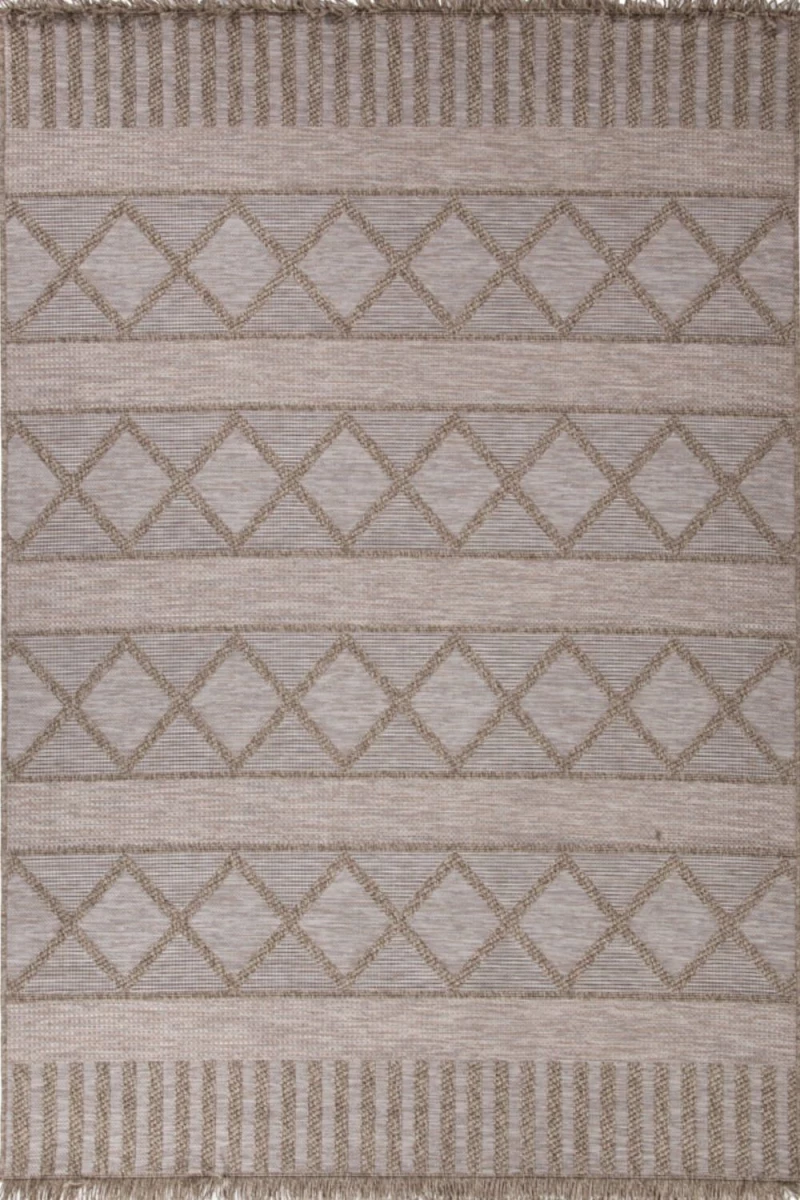 Χαλί Ψάθα Oria 8114 X Beige-Grey Royal Carpet 160X230cm