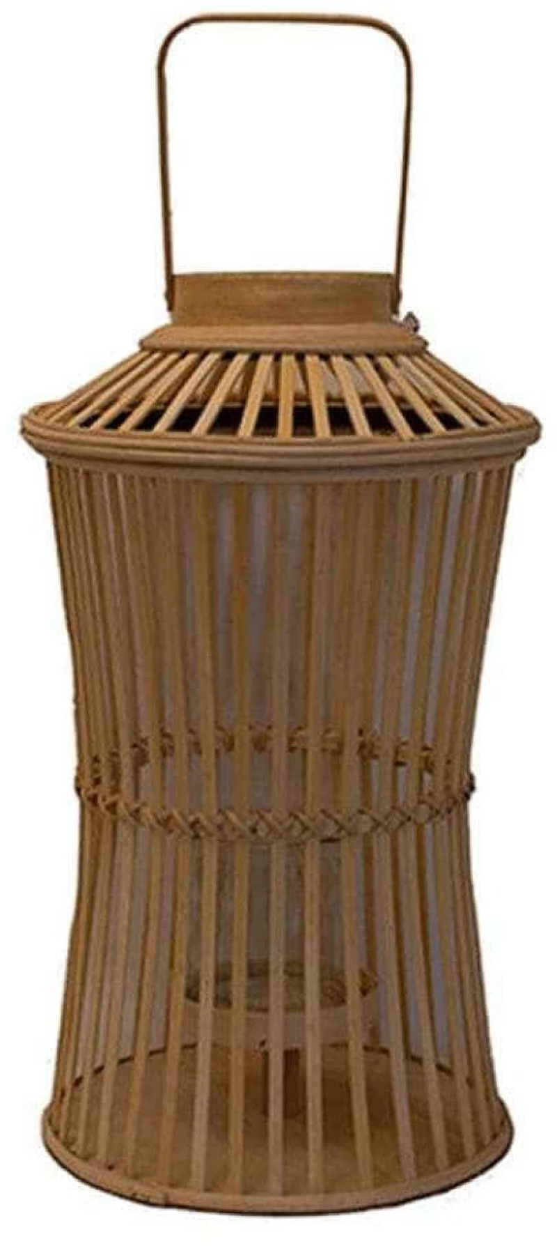 Φανάρι Bamboo 00.06.61144 Φ21,5x47cm Natural Bamboo