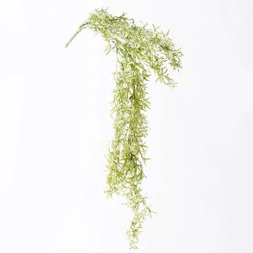 Τεχνητό Κρεμαστό Σπαράγγι 3461-7 15x84cm White-Green Supergreens Πολυαιθυλένιο