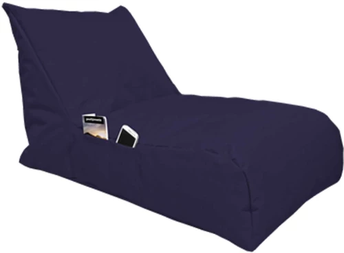 Πουφ Pogo Blue 60X100X60