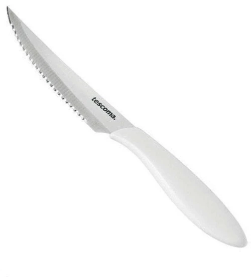 Μαχαίρια Κρέατος Presto (Σετ 6Τμχ) 863056.11 12cm White-Silver Tescoma Ανοξείδωτο,Πλαστικό